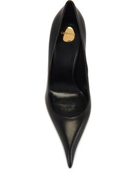 SAINT LAURENT ÉLYSÉE 105 PUMPS – BLACK LEATHER